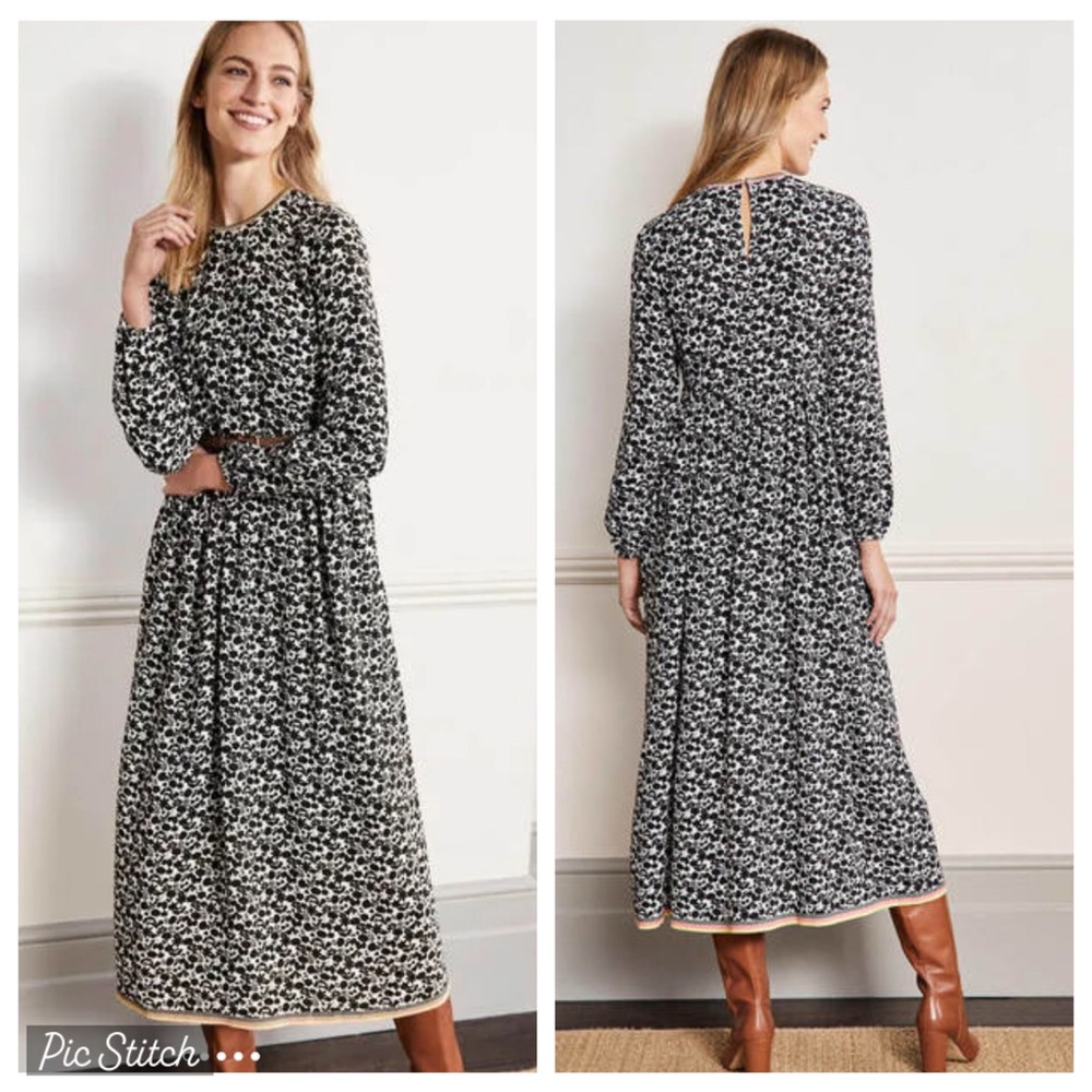 Beautiful New Boden Trim Detail Maxi Dress!